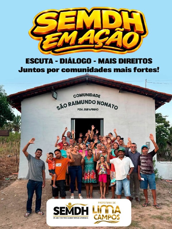 ESCUTA! DIÁLOGO! MAIS DIREITOS!