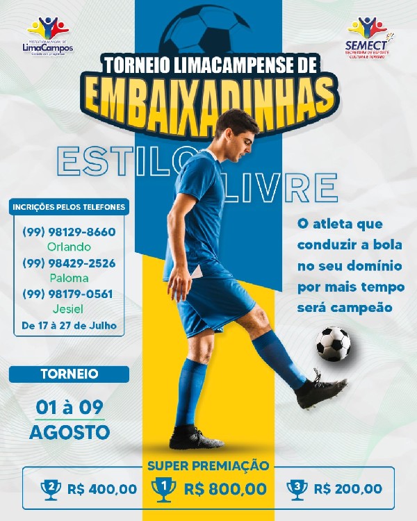 Campeonato Virtual de Embaixadinha Freestyle de Nova Lima