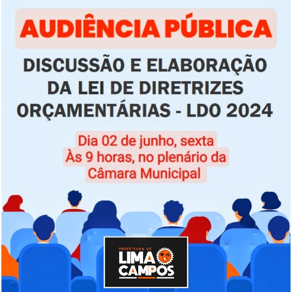 AUDIÊNCIA PÚBLICA - LDO 2024