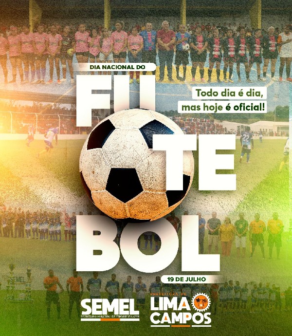 19 de julho: Dia Nacional do Futebol